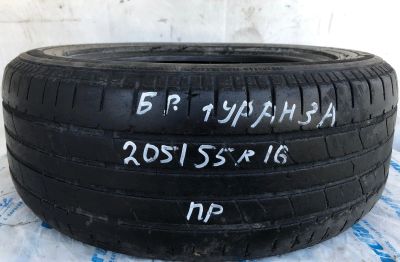 Лот: 14522790. Фото: 1. Шина 205/55 R16 205/55/16 Bridgestone... Шины