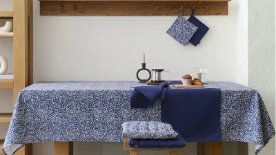 Лот: 25715615. Фото: 1. Скатерть Scandinavian touch, цвет... Скатерти, салфетки