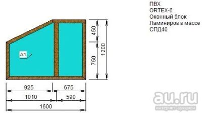 Лот: 17504063. Фото: 1. Новое ламинированное окно пвх... Окна, балконы