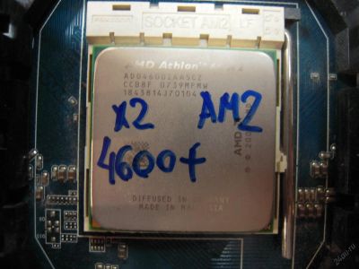 Лот: 5615959. Фото: 1. Процессор Am2 Athlon 4600+ (2... Процессоры