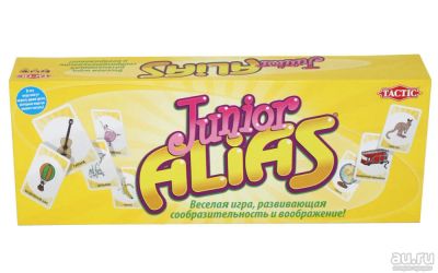 Лот: 9866613. Фото: 1. Элиас Джуниор (Алиас Alias Junior... Настольные игры, карты