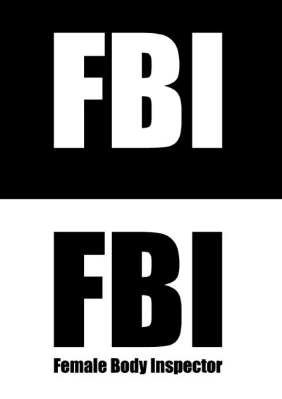 Лот: 3870971. Фото: 1. Наклейка на авто "FBI. Female... Детали тюнинга