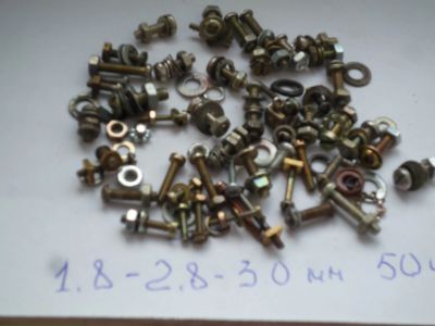 Лот: 22558849. Фото: 1. Крепеж мини винты 1.6-2.5-3.0... Крепёж