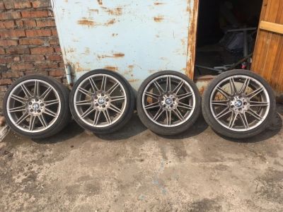 Лот: 14276172. Фото: 1. Диски BMW 225 style оригинал. Шины на дисках