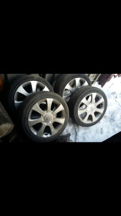 Лот: 9100149. Фото: 1. Оригинальные диски от Hyundai... Диски