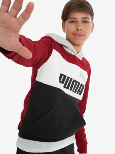 Лот: 23278738. Фото: 1. Худи для мальчиков PUMA ESS+ Block... Другое (спортивная одежда)