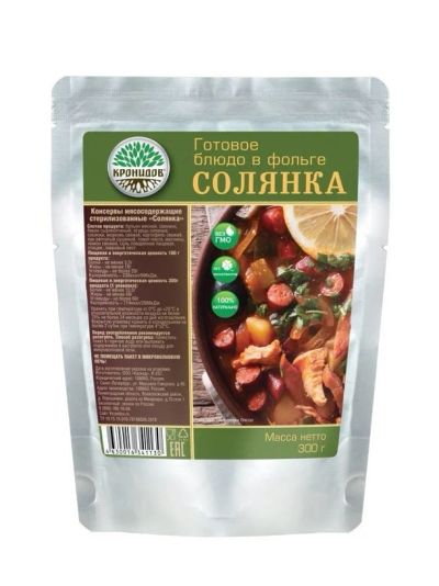 Лот: 17200821. Фото: 1. Консервы (Кронидов) "Солянка... Подарки на 23 февраля