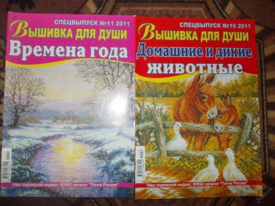 Лот: 5667336. Фото: 1. Вышивка для души 2011 год. Рукоделие