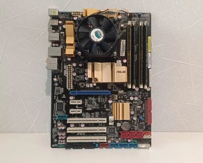 Лот: 25602142. Фото: 1. Материнская плата ASUS P5Q, Intel... Материнские платы