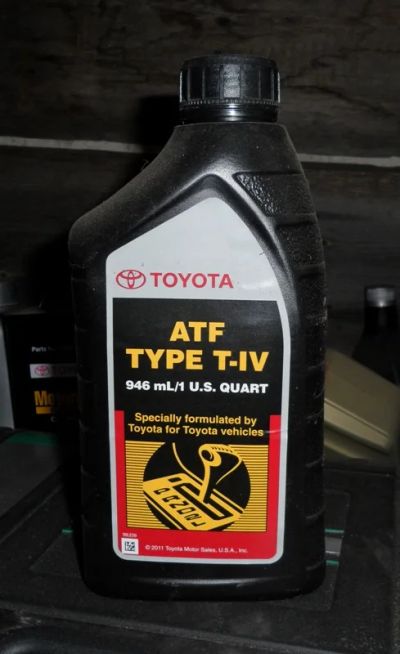Лот: 3461455. Фото: 1. Toyota "ATF TYPE T-4". Масла, жидкости