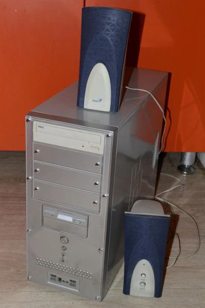 Лот: 3648637. Фото: 1. ПК в сборе(серебристый). Intel... Компьютеры в сборе