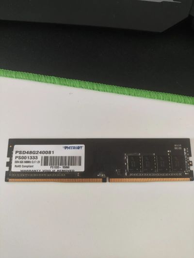 Лот: 24385890. Фото: 1. 8Gb DDR4 Patriot 2400MHz psd48g240081. Оперативная память
