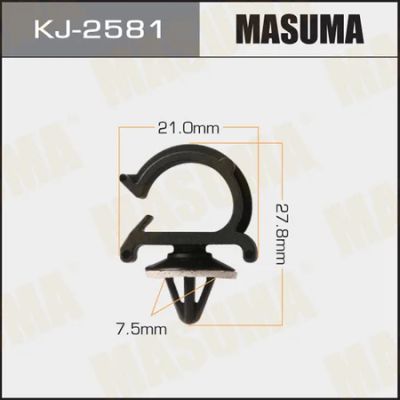 Лот: 18607996. Фото: 1. Клипса автомобильная (автокрепеж... Кузов