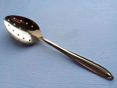 Лот: 5583304. Фото: 1. 🥄 Ложка для снятия пены из нержавеющей... Кухонные аксессуары