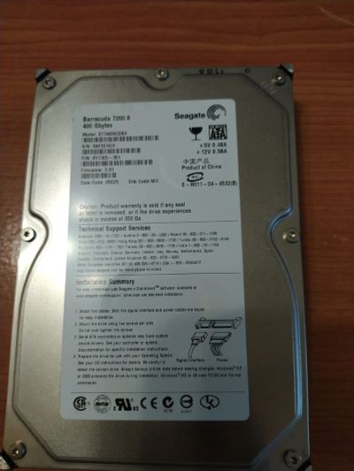 Лот: 20548712. Фото: 1. Жёсткий диск. Жёсткие диски (HDD)