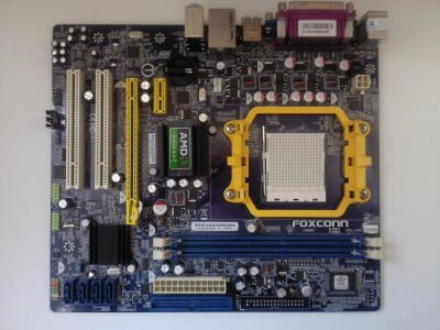 Лот: 4447704. Фото: 1. Материнская плата Foxconn A6GMV. Материнские платы