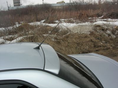 Лот: 15667335. Фото: 1. Mitsubishi Lancer 9 Козырек №2... Детали тюнинга