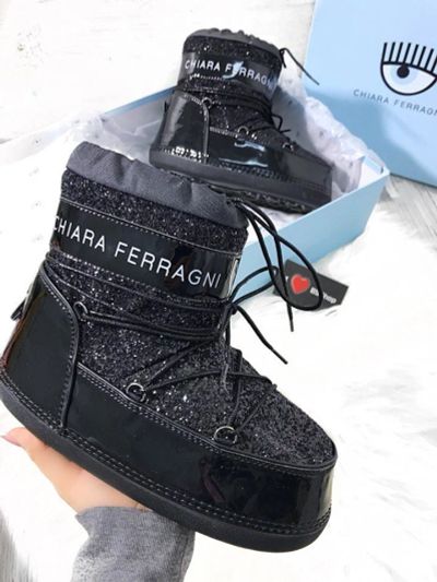 Лот: 10763730. Фото: 1. Moonboots Chiara Ferragni. Угги, унты, валенки