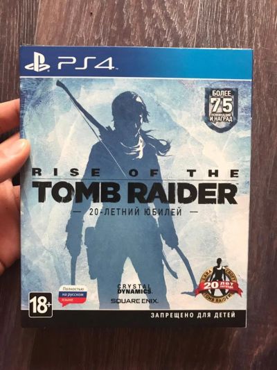 Лот: 9005687. Фото: 1. Tomb Raider ps4. Игры для консолей