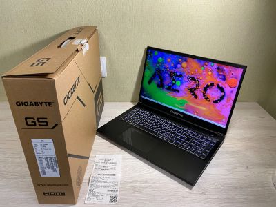 Лот: 20289390. Фото: 1. Gigabyte G5 15’6 IPS144Hz/I5-12500h... Ноутбуки