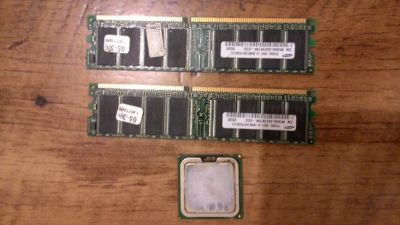 Лот: 6628230. Фото: 1. процессор AMD и карты памяти DDR... Процессоры