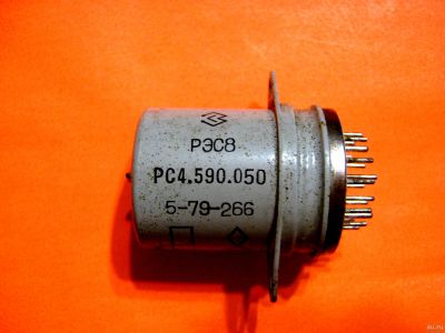 Лот: 18285857. Фото: 1. РЭС8, РС4.590.050, реле. Реле, тумблеры, переключатели