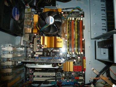 Лот: 11157316. Фото: 1. Asus на 45 чипсете. Материнские платы