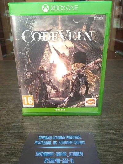 Лот: 18039330. Фото: 1. Code Vein. Лицензионный диск для... Игры для консолей