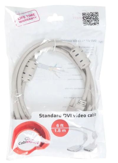 Лот: 24949136. Фото: 1. Кабель DVI-D(m) - DVI-D(m) 1.8м... Шлейфы, кабели, переходники
