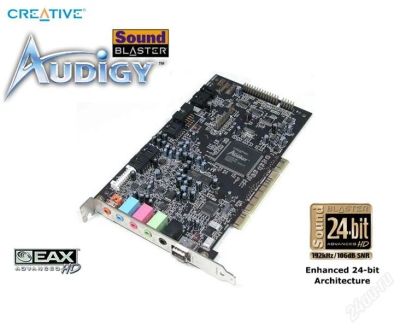 Лот: 1787600. Фото: 1. SB Creative Audigy PCI SB0230... Звуковые карты