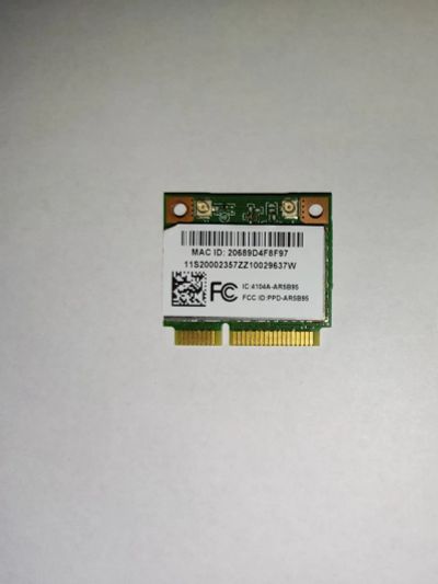 Лот: 19561575. Фото: 1. Сетевая Wi-Fi карта Mini PCI Lenovo... WiFi, Bluetooth адаптеры