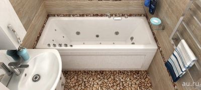 Лот: 8084384. Фото: 1. Ванна акриловая 170x75 Валенсия. Ванны и комплектующие