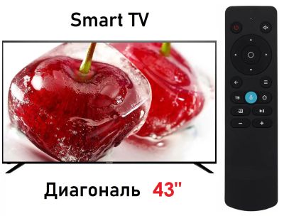 Лот: 19837797. Фото: 1. Новый телевизор UltraHD 4K V-HOME. Телевизоры