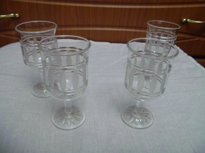 Лот: 4096819. Фото: 1. рюмки 4 шт. Кружки, стаканы, бокалы