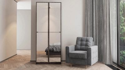 Лот: 23737870. Фото: 1. Шкаф двухдверный Noble 90 см... Шкафы, шкафы-купе