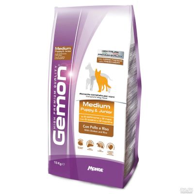 Лот: 17871839. Фото: 1. Gemon Dog Medium корм для щенков... Корма