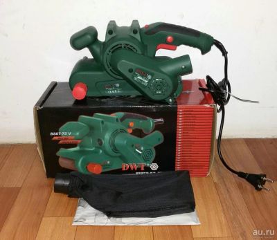 Лот: 8997233. Фото: 1. Продам ленточную шлифмашину DWT... Электроинструмент