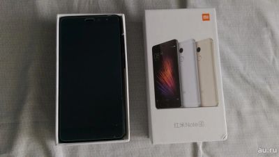 Лот: 10238996. Фото: 1. Xiaomi Redmi Note 4 3gb/32gb черный. Смартфоны