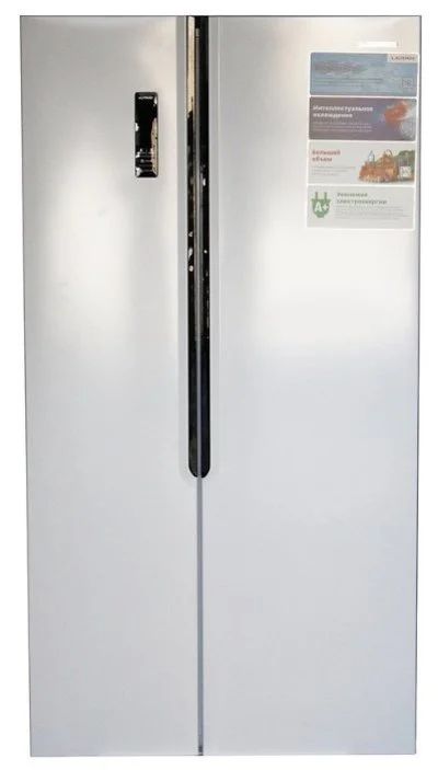 Лот: 17105339. Фото: 1. Холодильник Leran SBS 300 W NF. Холодильники, морозильные камеры