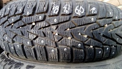 Лот: 8442059. Фото: 1. 185/60 R15 Nokian H7 одно. Шины