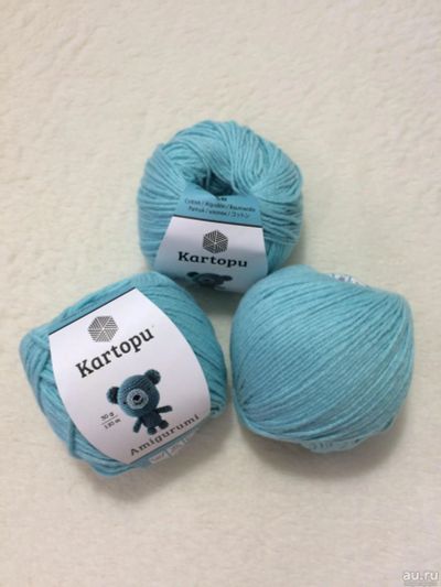 Лот: 12833389. Фото: 1. Пряжа Kartopu Amigurumi, 51% акрил... Ткани, нитки, пряжа