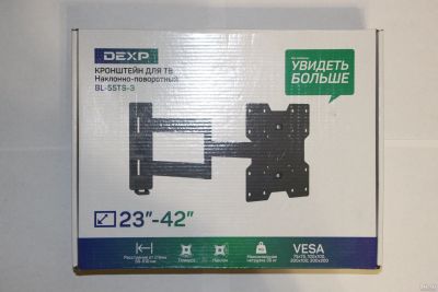 Лот: 18486606. Фото: 1. Кронштейн TV Dexp BL-55TS-3. Кронштейны, стойки, подставки