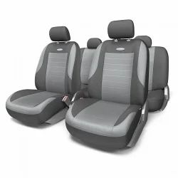 Лот: 14471405. Фото: 1. EVO-1105 D.GY/L.GY (M) Авточехлы... Чехлы, коврики, оплетки руля