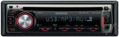 Лот: 2933574. Фото: 1. Kenwood CD/mp3-ресивер. Автомагнитолы