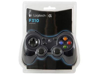 Лот: 12640270. Фото: 1. Геймпад Logitech F310. Новый в... Рули, джойстики