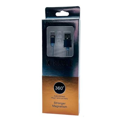Лот: 22147413. Фото: 1. КАБЕЛЬ МАГНИТНЫЙ USB -> TYPE-C. Дата-кабели, переходники