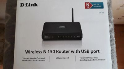 Лот: 11669240. Фото: 1. Маршрутизатор Wi-Fi роутер D-link... Маршрутизаторы (роутеры)