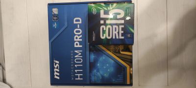 Лот: 18450226. Фото: 1. Процессор intel i5-7500 с кулером... Комплекты запчастей