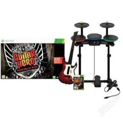 Лот: 1041443. Фото: 1. Guitar Hero Warriors of Rock band... Игры для консолей