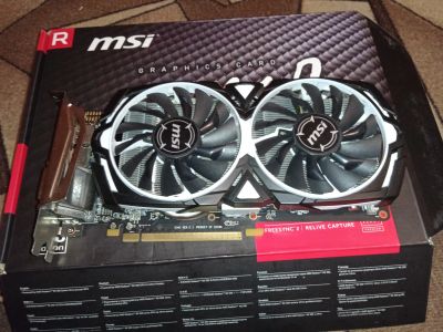 Лот: 16949464. Фото: 1. Видеокарта RX 570. Видеокарты